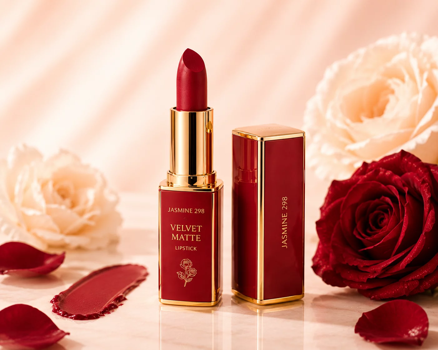 Velvet Matte Lipstick – Ruby Rose