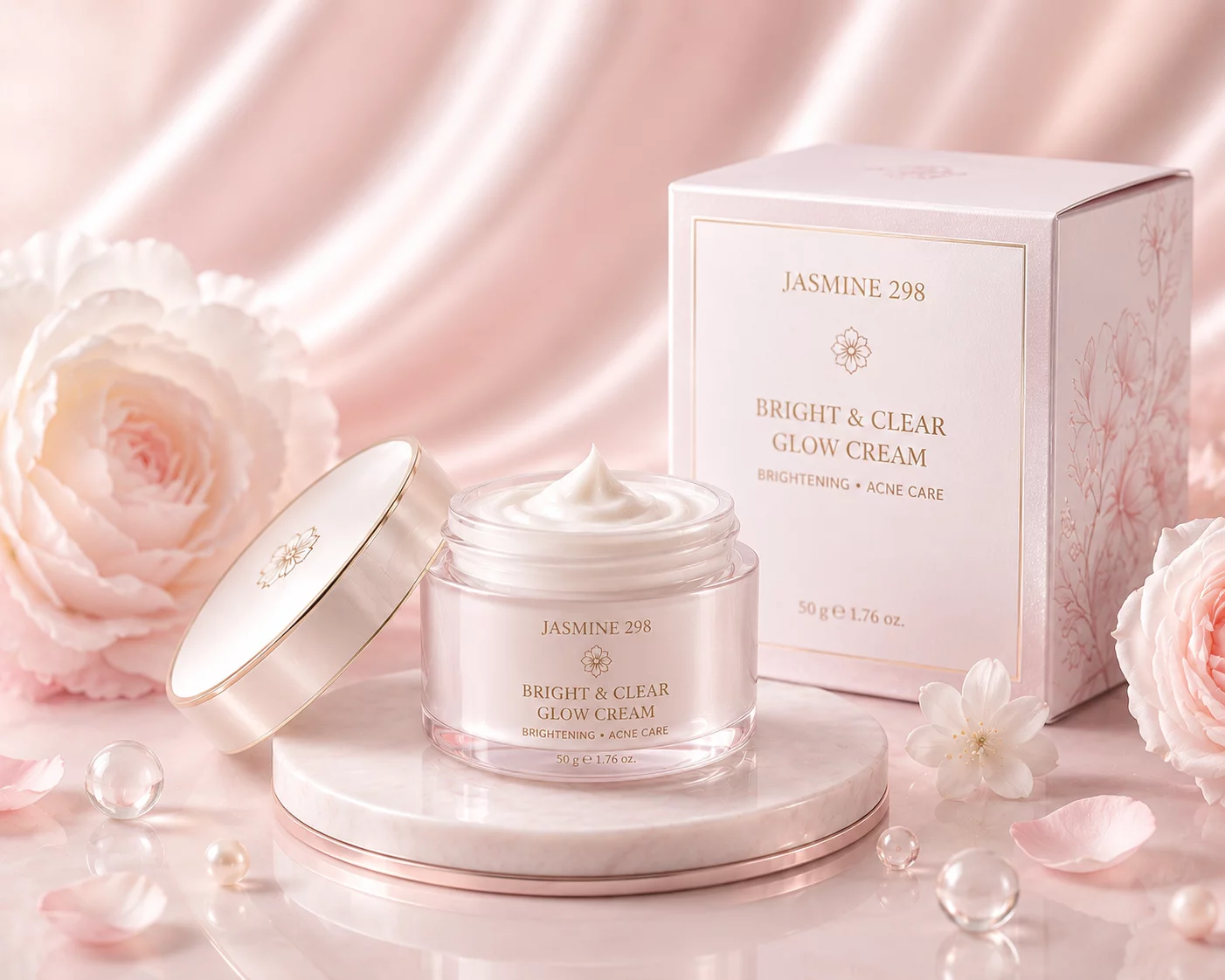 Bright & Clear Glow Cream – Brightening & Acne Care