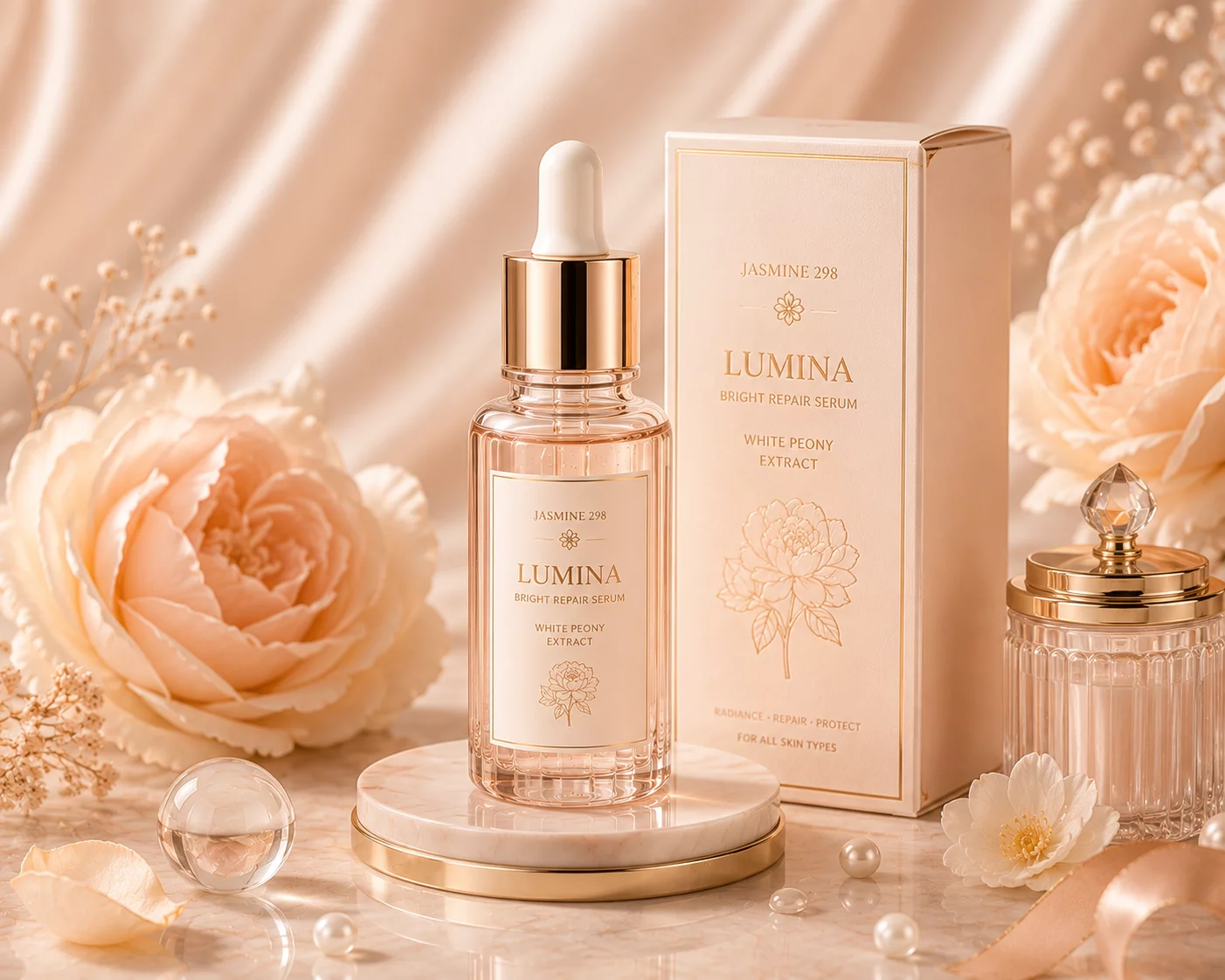 Lumina Bright Repair Serum – White Peony Extract