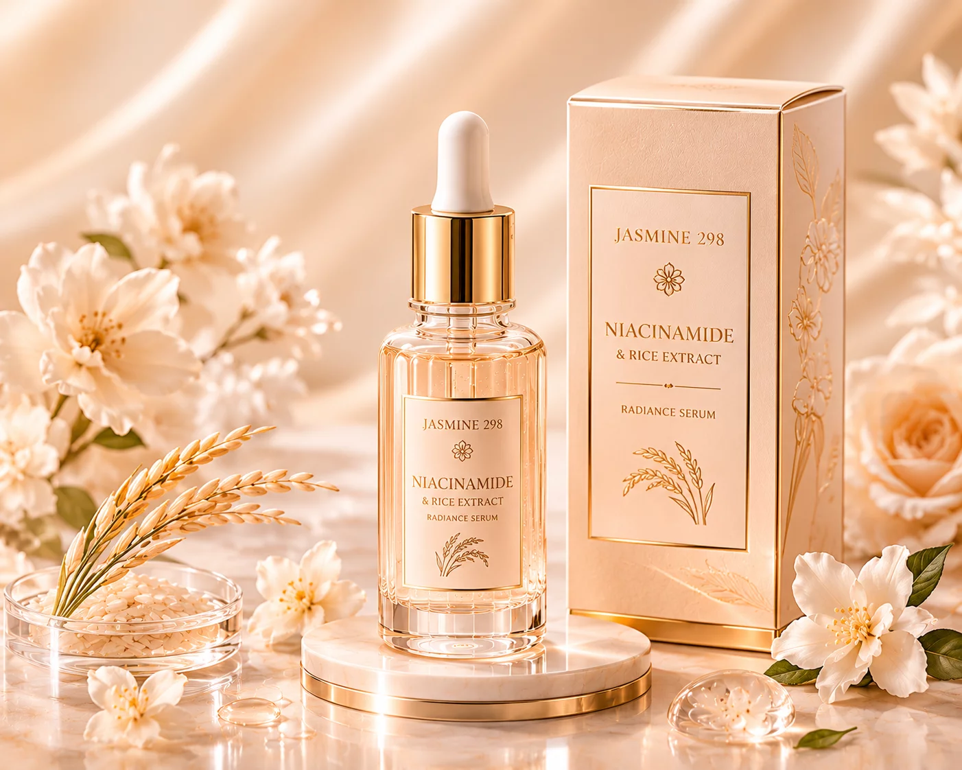 Niacinamide & Rice Extract Radiance Serum