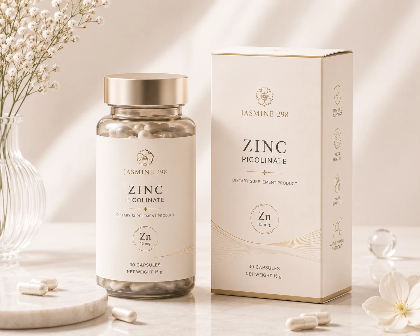 Zinc Picolinate 15 mg – Dietary Supplement